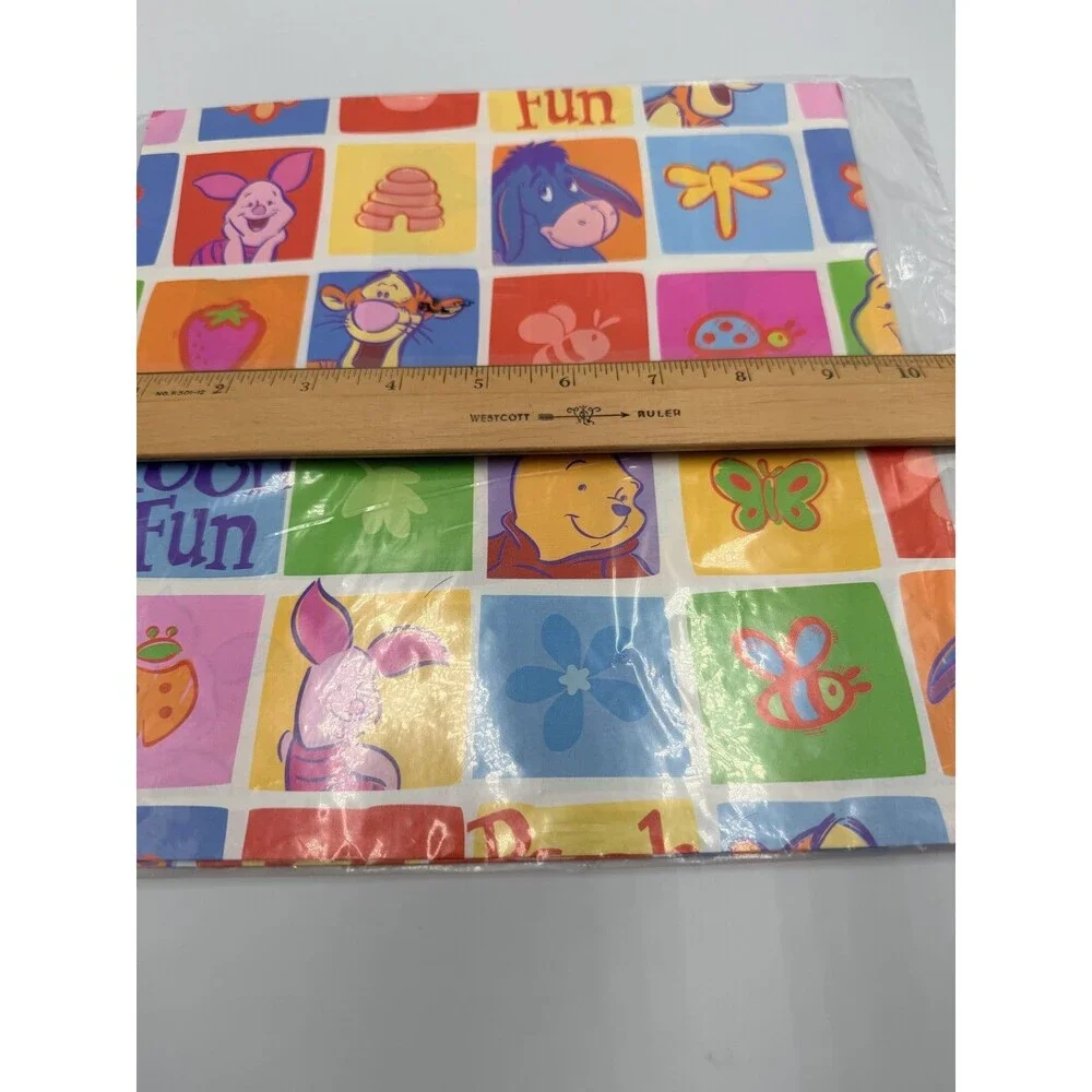 Disney's Vintage Winnie the Pooh & Friends Gift Wrapping Paper Hallmark